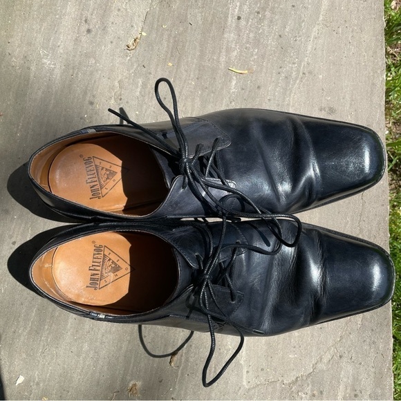 [10] John Fluvog Men’s Rare Vintage Black Dress Shoes Completely Refurbished - Picture 7 of 12